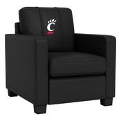 Dyno Stationary Club Chair with Cincinnati Bearcats C Paw Logo, XZ283SSASDCC-PSCOL13555