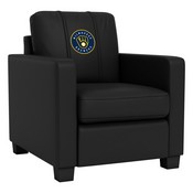 Dyno Stationary Club Chair with Milwaukee Brewers, AGS-XZ283SSASDCC-PSMLB21052