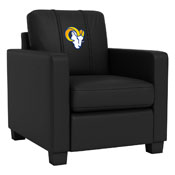 Dyno Stationary Club Chair with Los Angeles Rams, AGS-XZ283SSASDCC-PSNFL20081