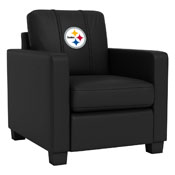 Dyno Stationary Club Chair with Pittsburgh Steelers, AGS-XZ283SSASDCC-PSNFL21040