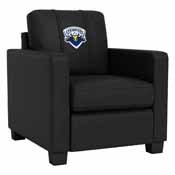 Dyno Stationary Club Chair with Nashville Stampede Primary Logo, XZ283SSASDCC-PSPBR0040