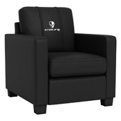 Dyno Stationary Club Chair with C8R Jake White Logo, XZ283SSASDCC-PSGMC61120