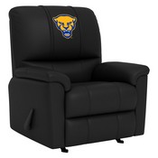 Freedom Rocker Recliner with Pittsburgh Panthers, AGS-XZ4105032MFRRDBLK-PSCOL12123