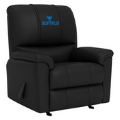 Freedom Rocker Recliner with Buffalo Bulls Logo, XZ4105032MFRRDBLK-PSCOL13021