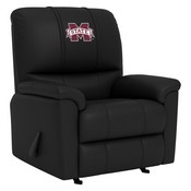 Freedom Rocker Recliner with Mississippi State, AGS-XZ4105032MFRRDBLK-PSCOL13083