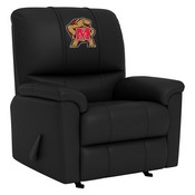 Freedom Rocker Recliner with Maryland Terrapins Logo, XZ4105032MFRRDBLK-PSCOL13240