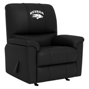 Freedom Rocker Recliner with Nevada Wolfpack Logo, XZ4105032MFRRDBLK-PSCOL13396