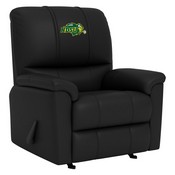 Freedom Rocker Recliner with North Dakota State Bison Primary Logo, XZ4105032MFRRDBLK-PSCOL13491