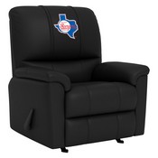 Freedom Rocker Recliner with Texas Rangers Cooperstown, XZ4105032MFRRDBLK-PSCOOP0110