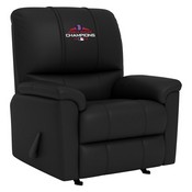 Freedom Rocker Recliner with Chicago Cubs Logo, XZ4105032MFRRDBLK-PSMLB20034