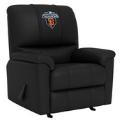 Freedom Rocker Recliner with San Francisco Giants, AGS-XZ4105032MFRRDBLK-PSMLB22033