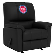 Freedom Rocker Recliner Detroit Pistons Logo, XZ4105032MFRRDBLK-PSNBA30070
