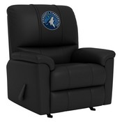 Freedom Rocker Recliner with Minnesota Timberwolves, AGS-XZ4105032MFRRDBLK-PSNBA31061