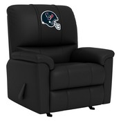 Freedom Rocker Recliner with Houston Texans, AGS-XZ4105032MFRRDBLK-PSNFL20060