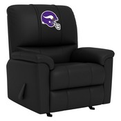 Freedom Rocker Recliner with Minnesota Vikings, AGS-XZ4105032MFRRDBLK-PSNFL20095