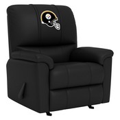 Freedom Rocker Recliner with Pittsburgh Steelers, AGS-XZ4105032MFRRDBLK-PSNFL21040