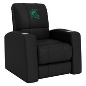 Home Theater Recliner with Michigan State, AGS-XZ418301RHTCDBLK-PSCOL13221