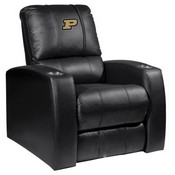Home Theater Recliner with Purdue Boilermakers Logo, XZ418301RHTCDBLK-PSCOL13260