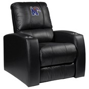 Home Theater Recliner with Memphis Tigers Logo Panel, XZ418301RHTCDBLK-PSCOL13745