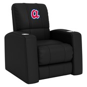 Home Theater Recliner with Atlanta Braves, AGS-XZ418301RHTCDBLK-PSMLB20010