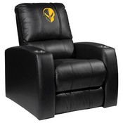 Home Theater Recliner with Corvette Jake Symbol Yellow Logo, XZ418301RHTCDBLK-PSGMC61105