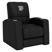 Home Theater Recliner with Oklahoma City Thunder Logo, XZ418301RHTCDBLK-PSNBA32060