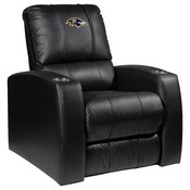 Home Theater Recliner with Baltimore Ravens