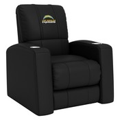 Home Theater Recliner with Los Angeles Chargers, AGS-XZ418301RHTCDBLK-PSNFL20075