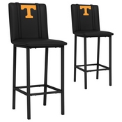 Bar Stool 500 with Tennessee Volunteers Set of 2, AGS-XZ500BSDBLK-PSCOL11030A