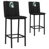Bar Stool 500 with Michigan State, AGS-XZ500BSDBLK-PSCOL13221A