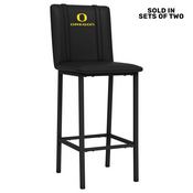Bar Stool 500 with Oregon Ducks, AGS-XZ500BSDBLK-PSCOL13406A