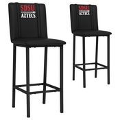 Bar Stool 500 with San Diego State, AGS-XZ500BSDBLK-PSCOL13800A