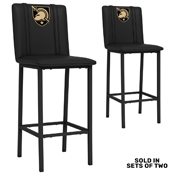Bar Stool 500 Set of 2 with West Point, AGS-XZ500BSDBLK-PSCOL13890A