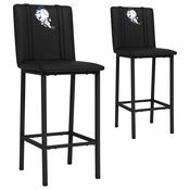 Bar Stool 500 with New York Mets Set of 2, AGS-XZ500BSDBLK-PSCOOP0060A