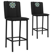 Bar Stool 500 with Milwaukee Brewers, AGS-XZ500BSDBLK-PSCOOP0125A