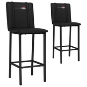 Bar Stool 500 with Stingray Set of 2, AGS-XZ500BSDBLK-PSGMC61085A