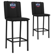 Bar Stool 500 with New Orleans Pelicans, AGS-XZ500BSDBLK-PSNBA31083A