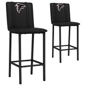 Bar Stool 500 with Atlanta Falcons, AGS-XZ500BSDBLK-PSNFL20005A