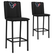 Bar Stool 500 with Houston Texans, AGS-XZ500BSDBLK-PSNFL20060A
