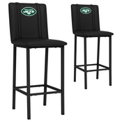 Bar Stool 500 with New York Jets, AGS-XZ500BSDBLK-PSNFL21015A