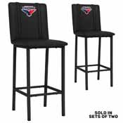 Bar Stool 500 with Florida Freedom Primary Logo Set of 2, XZ500BSDBLK-PSPBR0025A