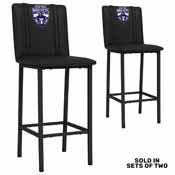 Bar Stool 500 with New York Mavericks Primary Logo Set of 2, XZ500BSDBLK-PSPBR0045A