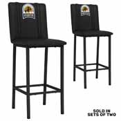 Bar Stool 500 with Oklahoma Wildcatters Primary Logo Set of 2, XZ500BSDBLK-PSPBR0050A