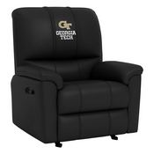 Rocker Recliner with Georgia Tech Yellow Jackets, AGS-XZ52031CDRRBLK-PSCOL12081