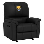 Rocker Recliner with Pittsburgh Panthers, AGS-XZ52031CDRRBLK-PSCOL12122