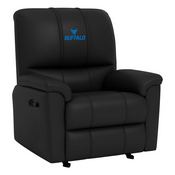 Rocker Recliner with Buffalo Bulls Logo, XZ52031CDRRBLK-PSCOL13021