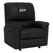 Rocker Recliner with Eastern Kentucky Colonels Logo, XZ52031CDRRBLK-PSCOL13048