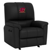 Rocker Recliner with Central Michigan, AGS-XZ52031CDRRBLK-PSCOL13760