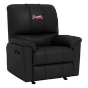 Rocker Recliner with Atlanta Braves, AGS-XZ52031CDRRBLK-PSCOOP0005