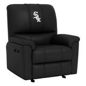 Rocker Recliner with Chicago White Sox, AGS-XZ52031CDRRBLK-PSCOOP0135